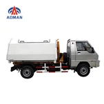 Преносим камион за боклук с разглобяеми отделения